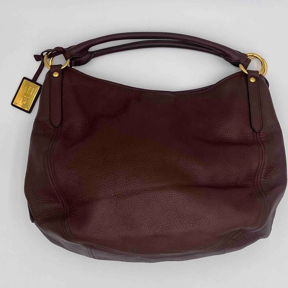 CAR SHOE - The Original Brown Leather Shoulder Bag by PRADA - Picture 2 of 6